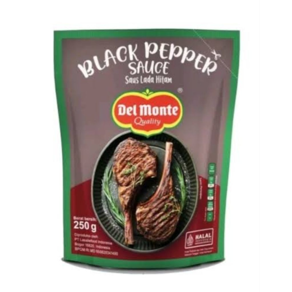 

Del Monte Black Pepper Sauce 250 gr