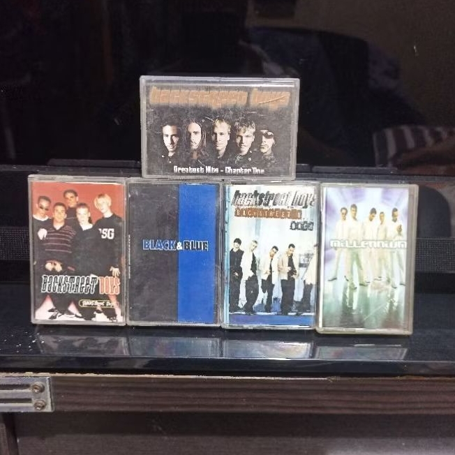 kaset tape pita original Backstreet boys greatest hits black and blue millenium