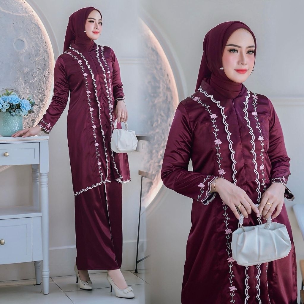 AYURA SET KURUNG MALAYSIA PREMIUM || SET KURUNG BORDIR MEWAH
