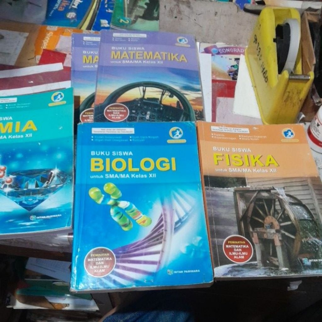 BUKU SISWA MATEMATIKA, FISIKA, KIMIA, BIOLOGI UNTUK SMA/MA KELAS XII/12/3 KURIKULUM K13 REVISI PENER