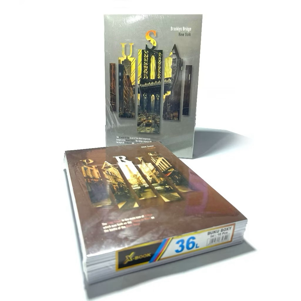 

X-BOOK l Buku Tulis 36 Lembar 1 Pak Isi 10 Buku