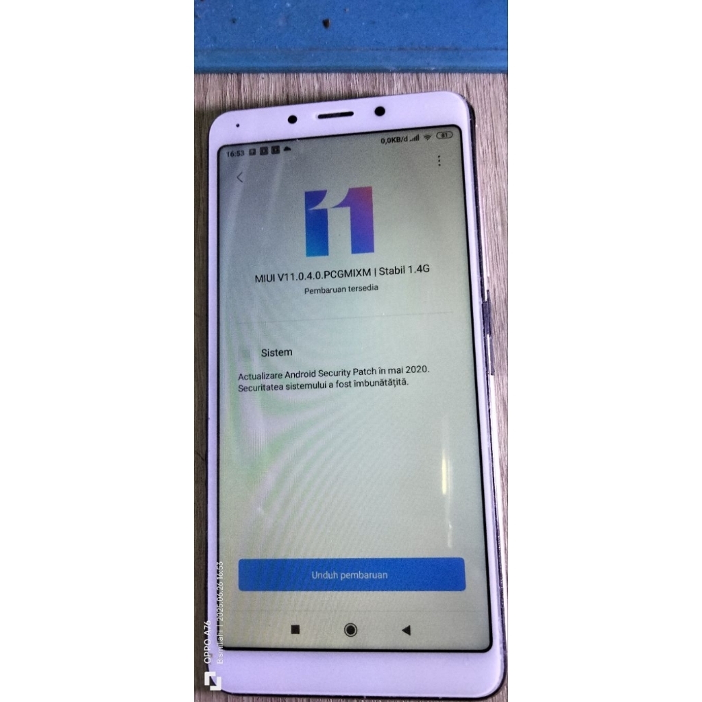 redmi 6 ram 3/32 finger print