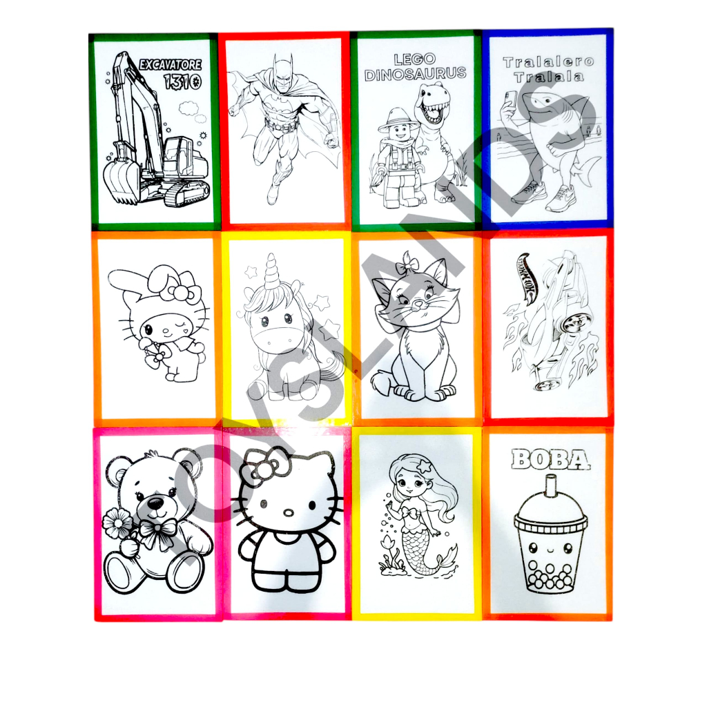 

GROSIR 100PC STRYOFOAM LUKIS/GABUS LUKIS ANAK 33X50