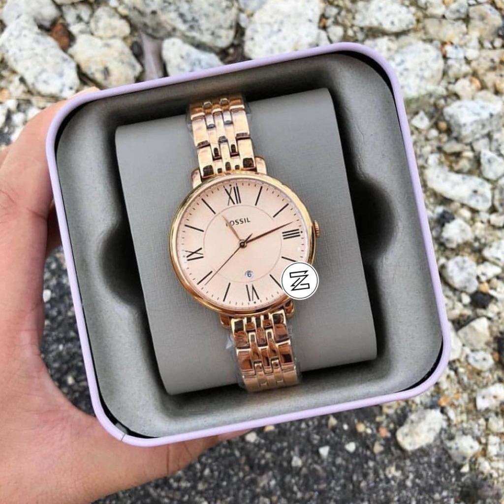 Jam Tangan Wanita ES3435 Rosegold Tone