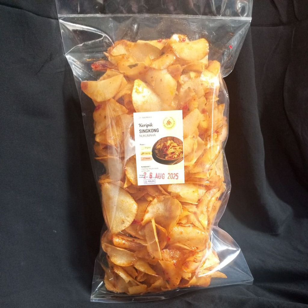 

KERIPIK SINGKONG BALADO PEDAS MANIS CABAI ULEG ASLI NUKUMAHA