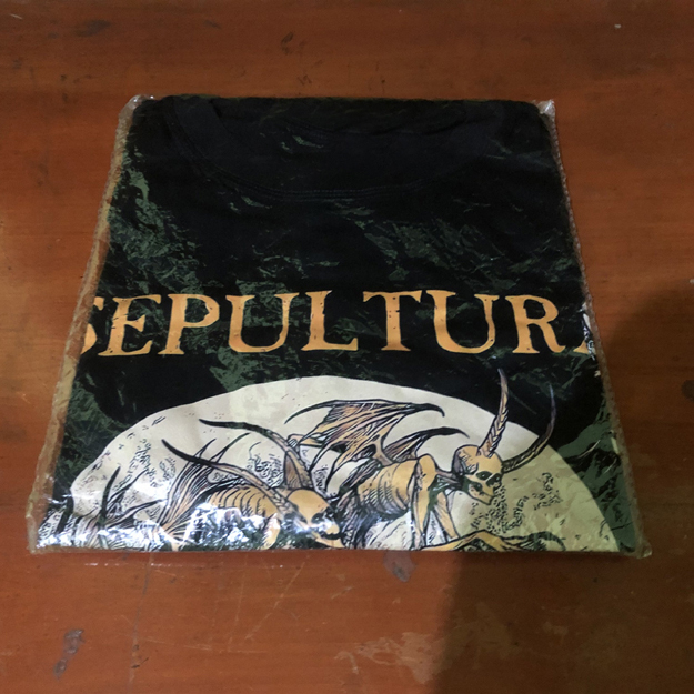 Kaos Sepultura Tshirt Casual 100% Cotton | Size S M L XL XXL 3XL 4XL | Lengan Pendek & Panjang