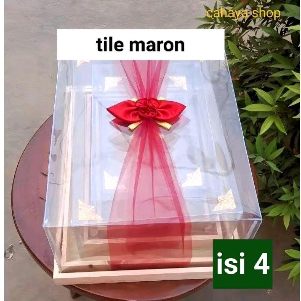 

(promo) BOK SESERAHAN PERNIKAHA SATU SET ISI 4 PLES MIKA KAYU JATI BELANDA