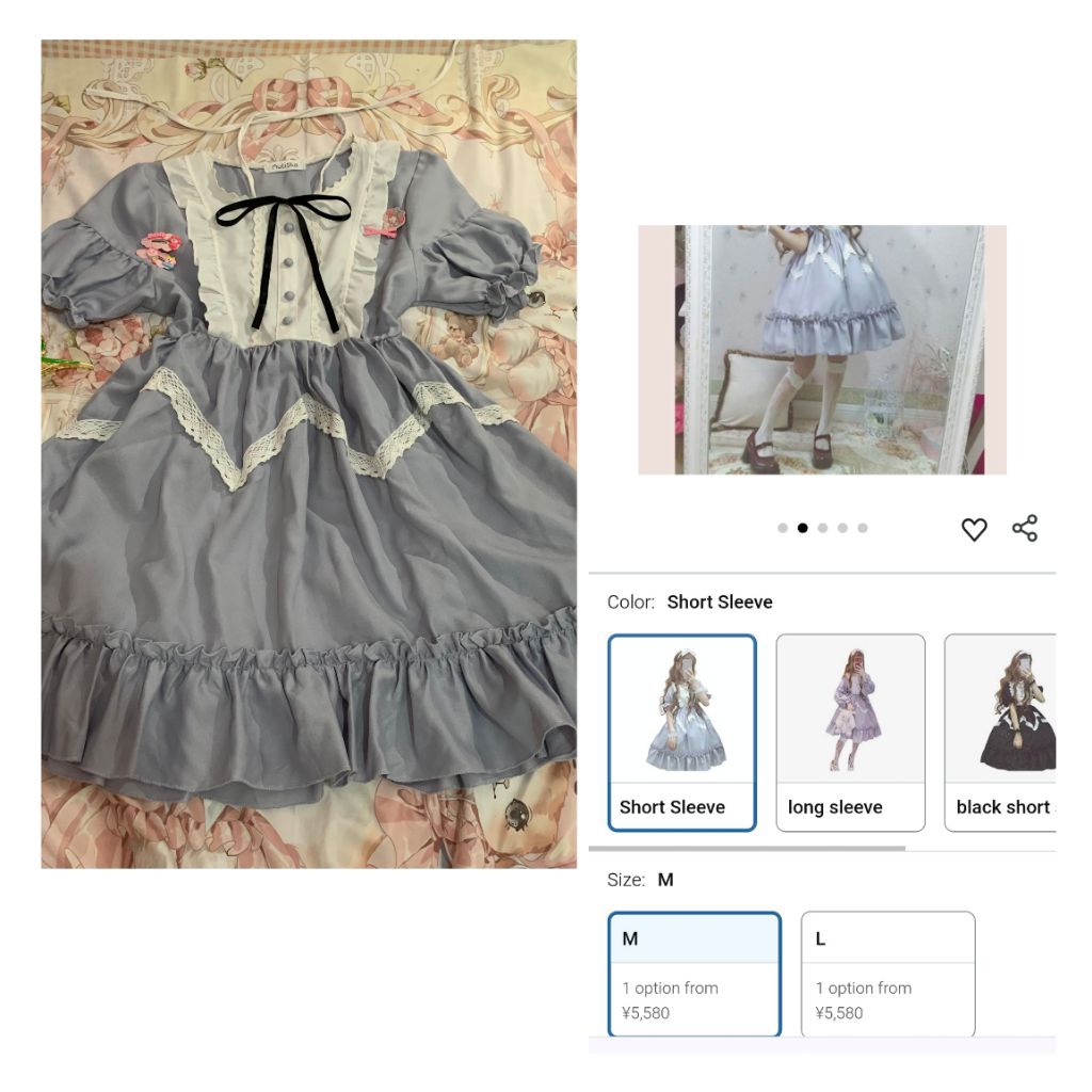 Lolita DRESS,lizlisa,exesfemme,gothic dress,flare dress,sailor dress,kawaii dress jejepangan,seifuku