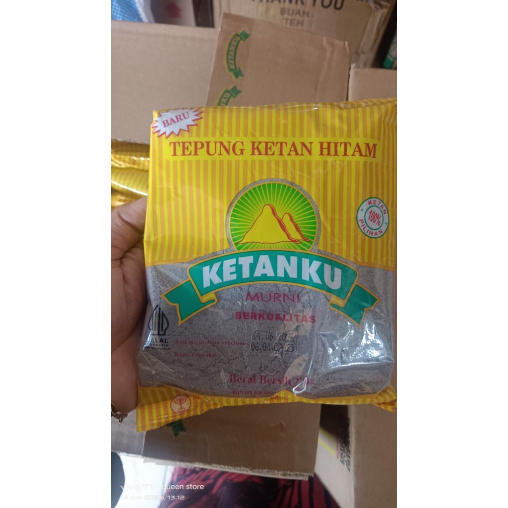 

Tepung ketan hitam 250 gr