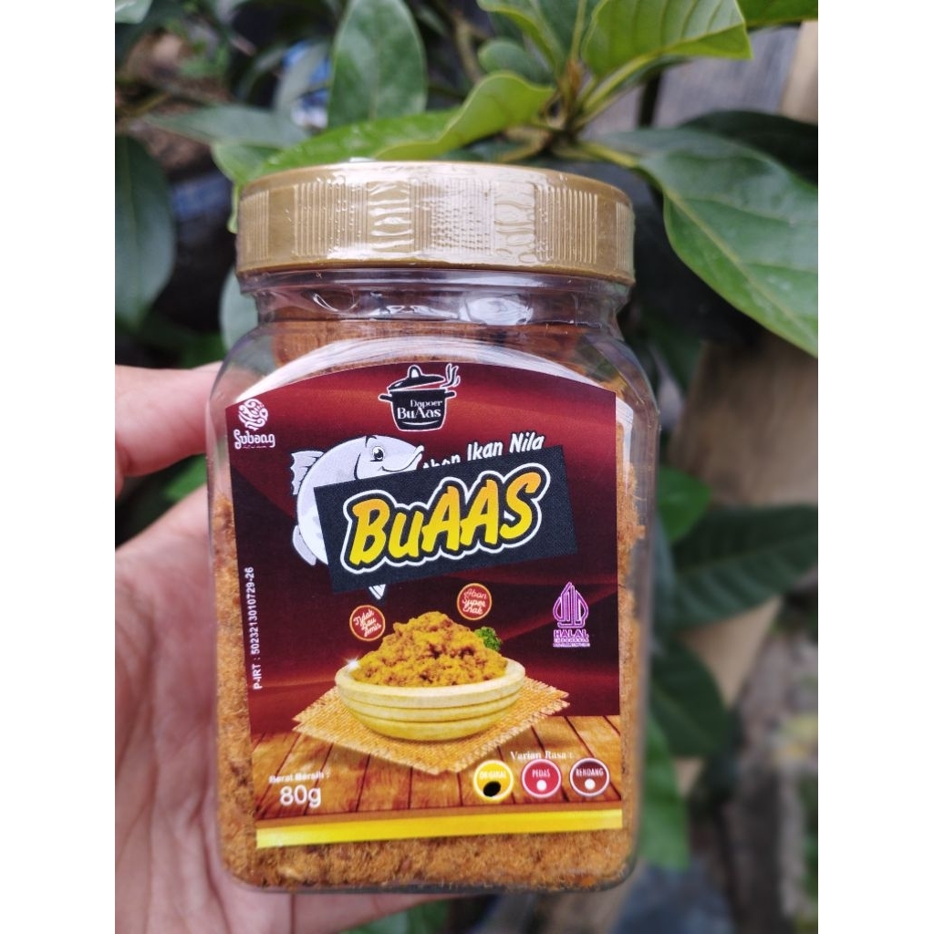 

Abon Ikan Nila Bu Aas