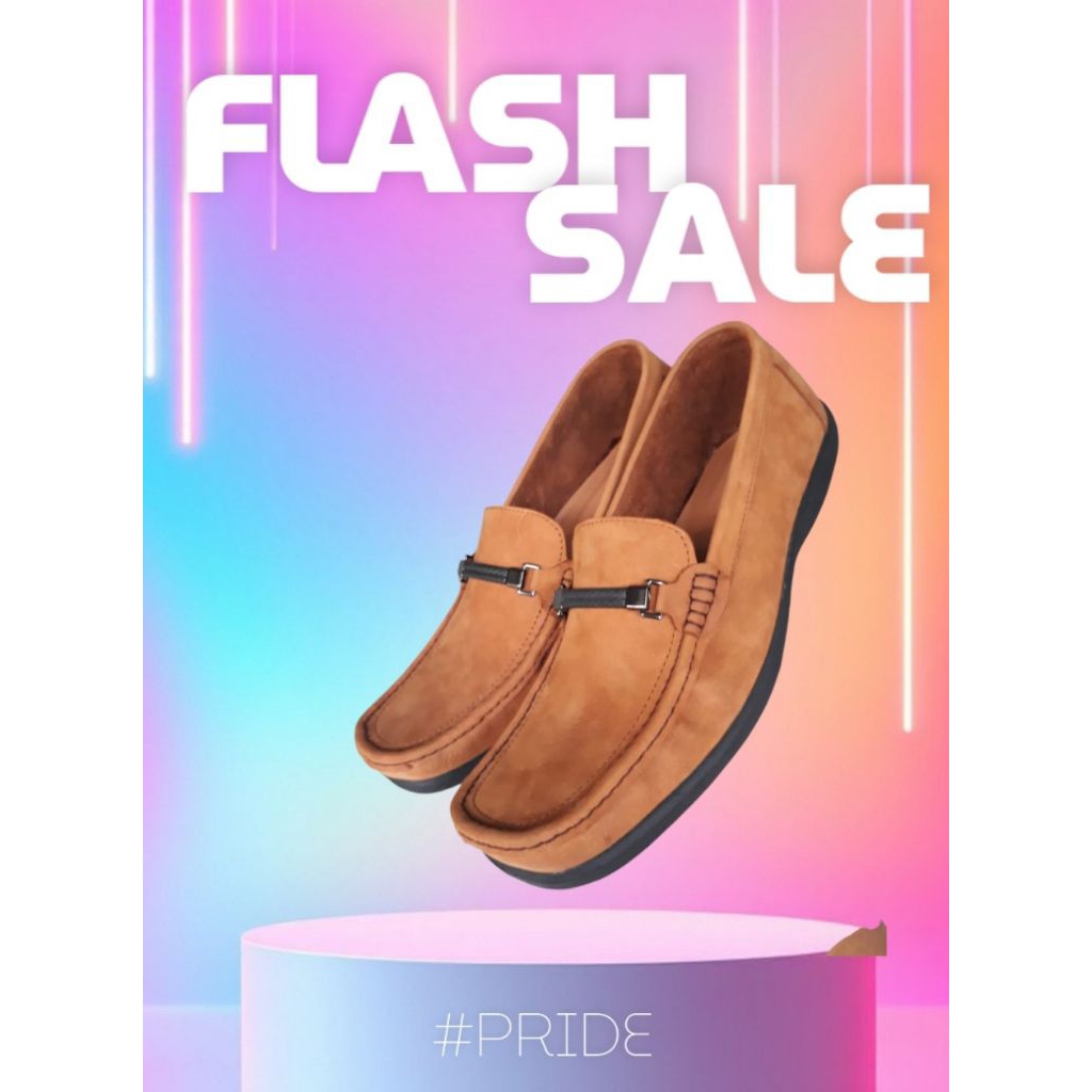 Sepatu Casual Pria  Kulit sapu asli 100%  Sepatu kantor kulit pria berkualitas