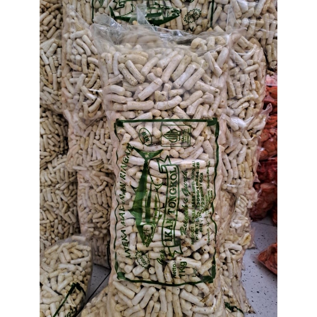 

KERUPUK TONGKOL ASLI LOMBOK IJO 1KG MURAH ENAK BANYAK