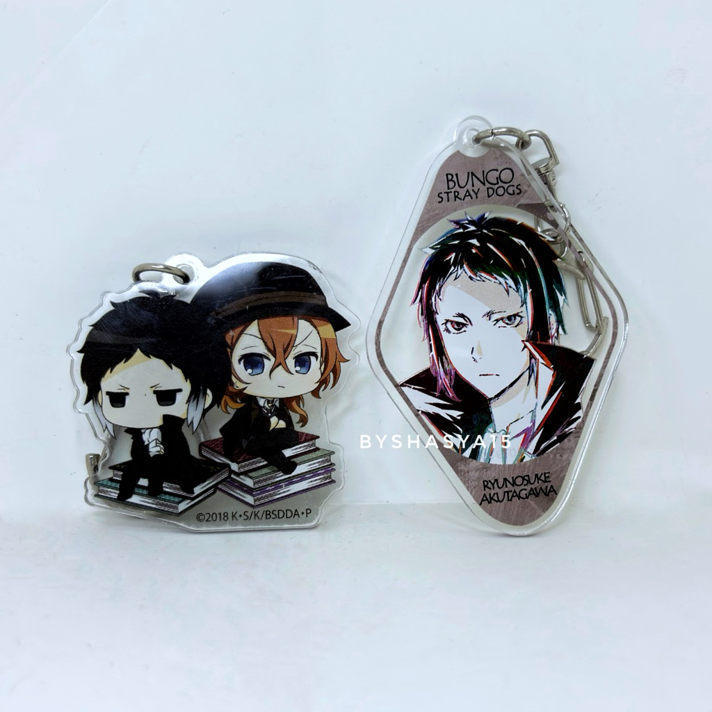 [ Bungo Stray Dogs ] Chuya Nakahara , Ryunosuke Akutagawa Acrylic Keychain