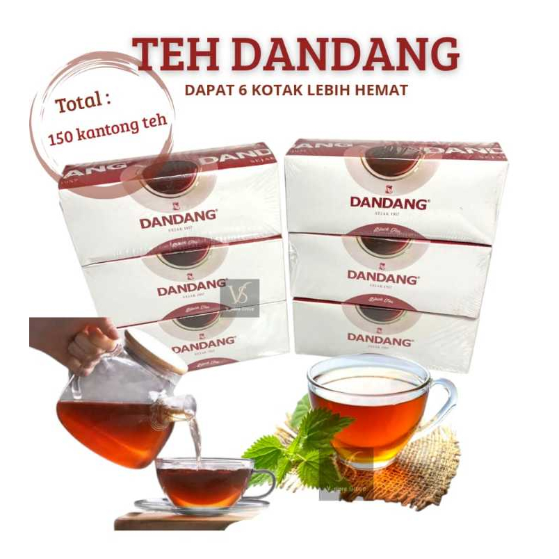 

(DAPAT 6KOTAK) TEH CELUP DANDANG /TEH CELUP/TEH DANDANG