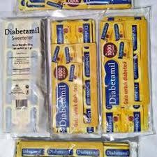 

Diabetamil Sweetener Gula Untuk Diabetes 80 x 1gr Gula Diabetes