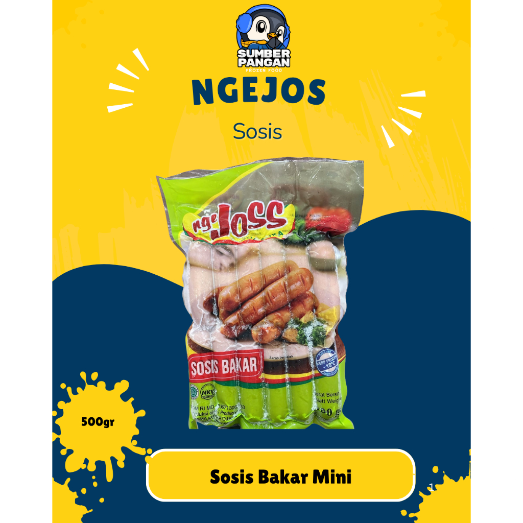 

Ngejoss Sosis Bakar Jumbo&Mini 500gr