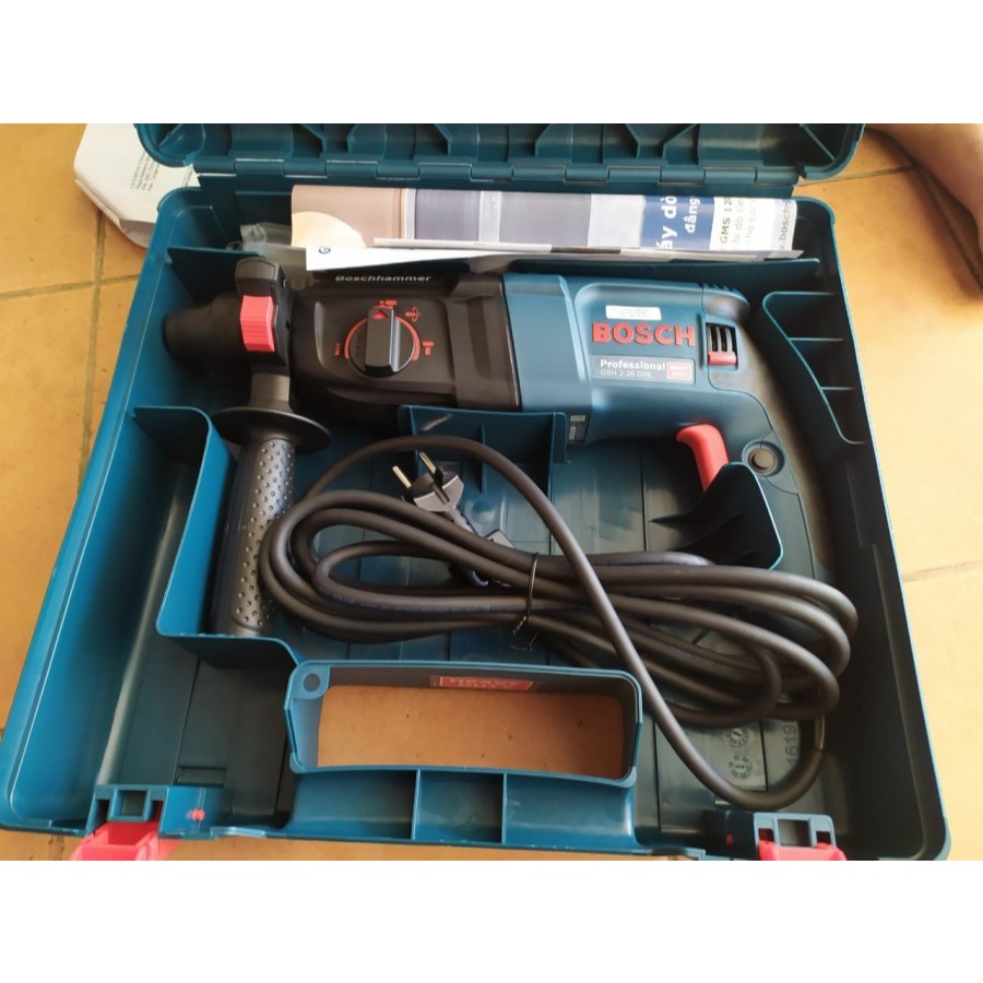 TERLARIS - Mesin Bor Bobok Beton Bosch GBH 2-26 DRE Rotary Hammer dg 3 Fungsi (Mesin Bobok) MIKAYO