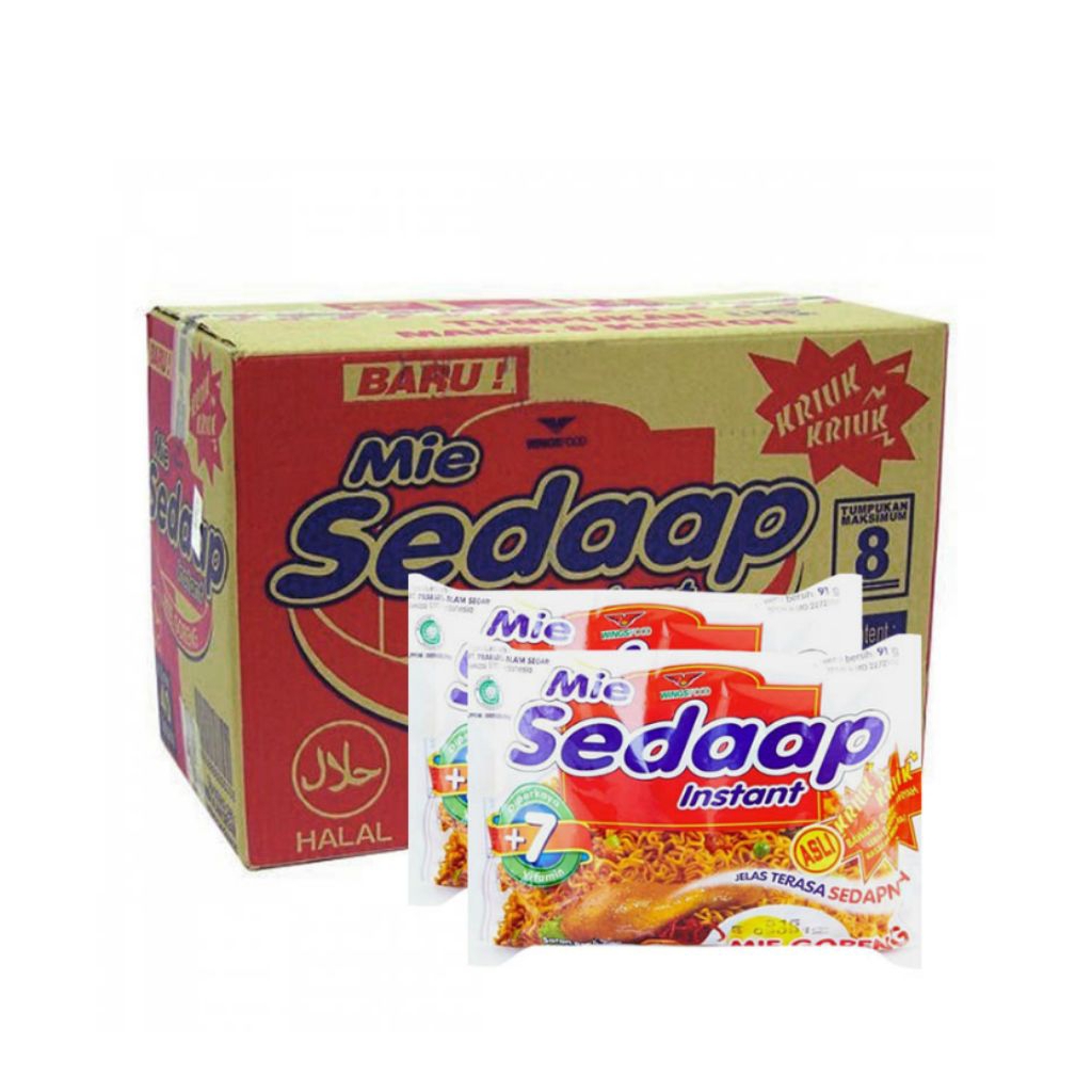 

mie sedap goreng 40pcs 1 dos