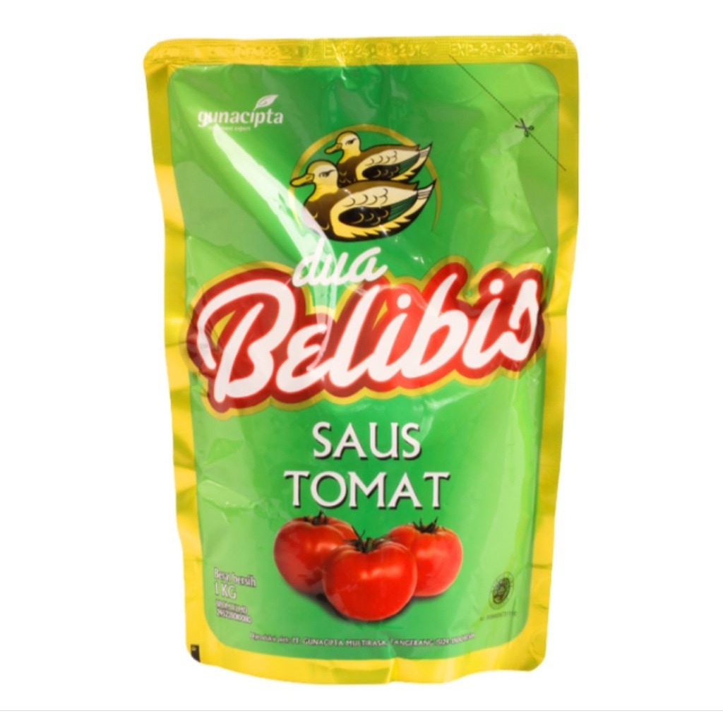 

Dua Belibis Saus Tomat Refill 1000 g