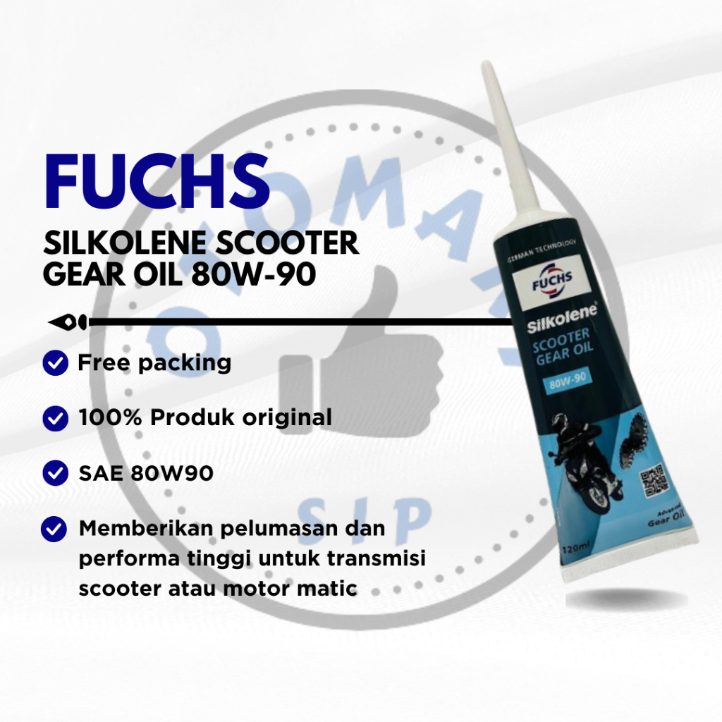 Fuchs Silkolene Scooter Gear Oil 80W-90 120 ml