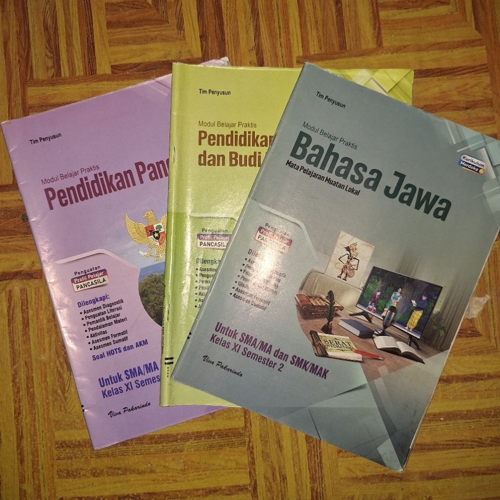 Buku lKS Viva Pakarindo Kelas XI 11 Semester 2 Preloved Bekas Original Pendidikan Pancasila Pendidik