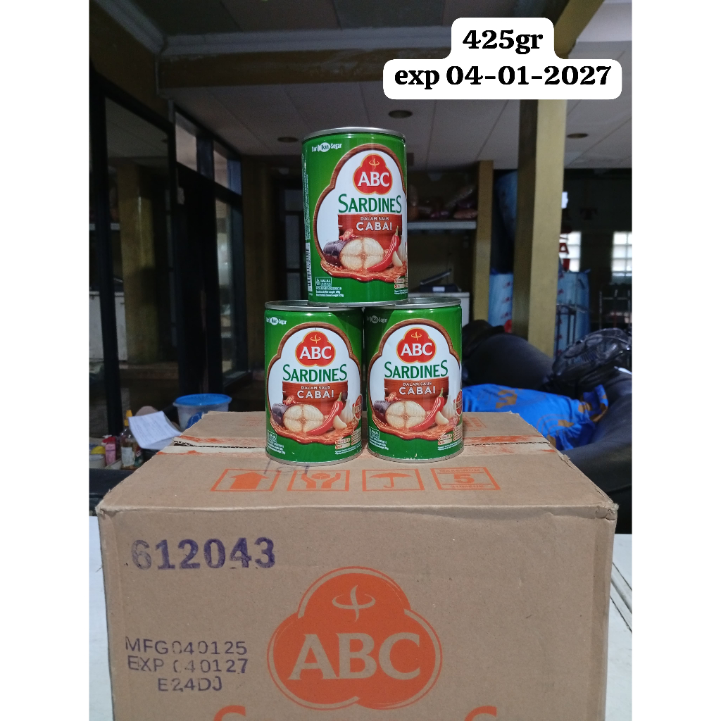 

ABC Sarden Saus Cabai 425 g