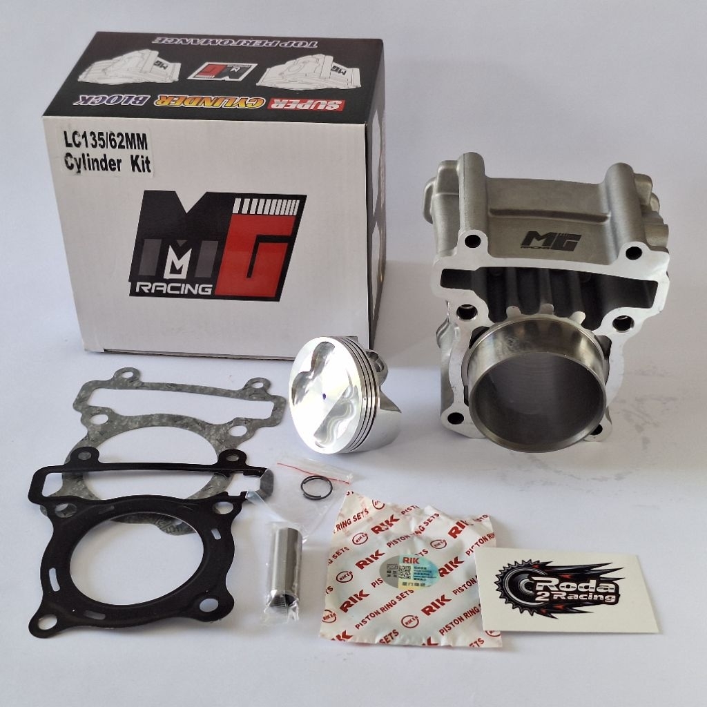 BLOK BORING PAKET BORE UP Yamaha MX / Vixion + Ring RIK 62MM