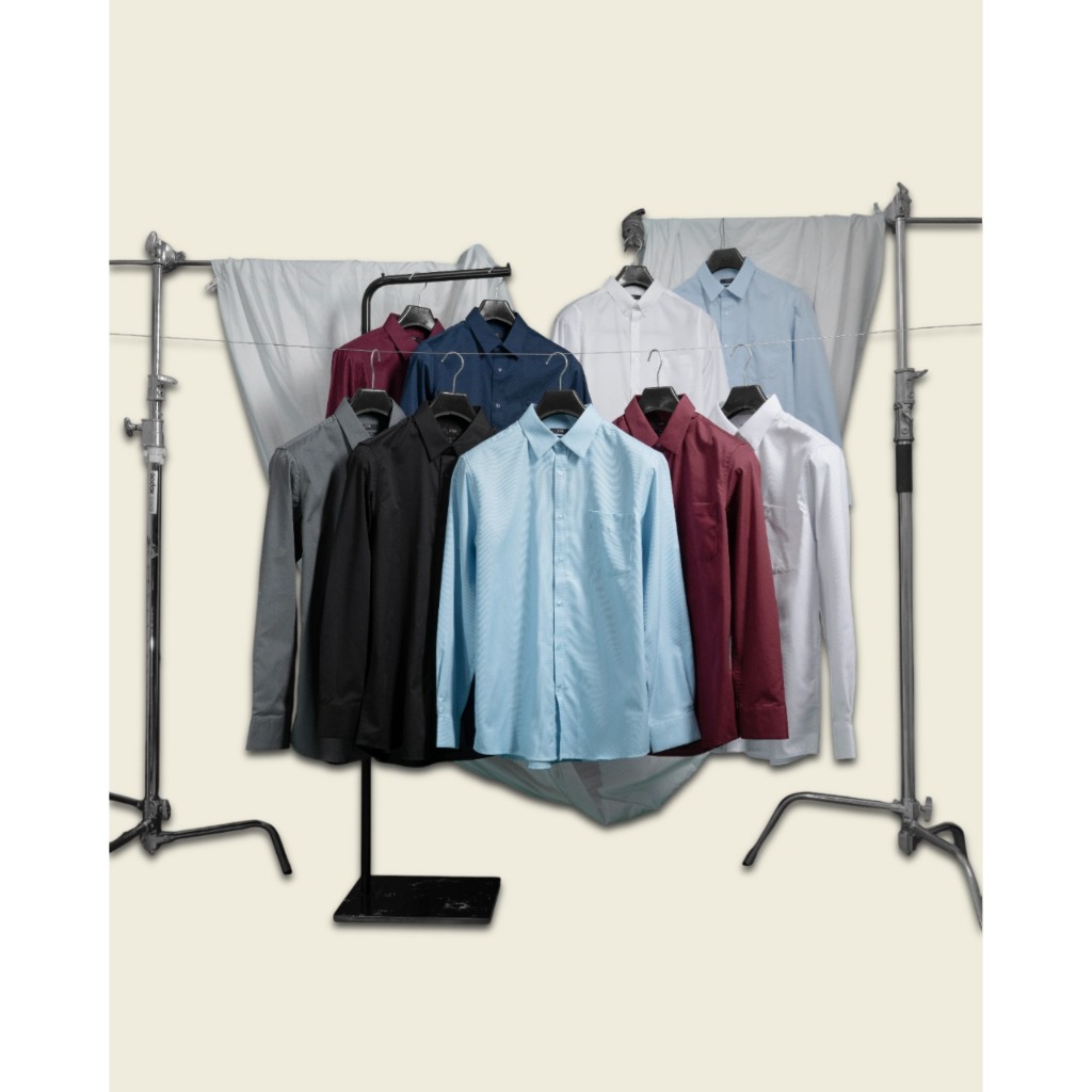 Kemeja Pria Lengan Panjang - Geronimo & Brioni Men's Longsleeve Shirt