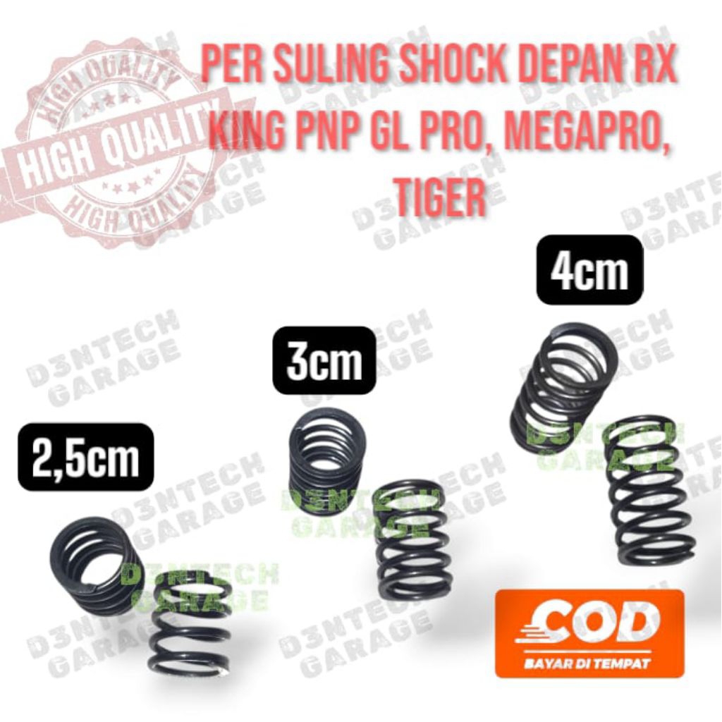 per Sambungan Suling Shock Depan RX King PnP GL Pro Max Neotech Tiger