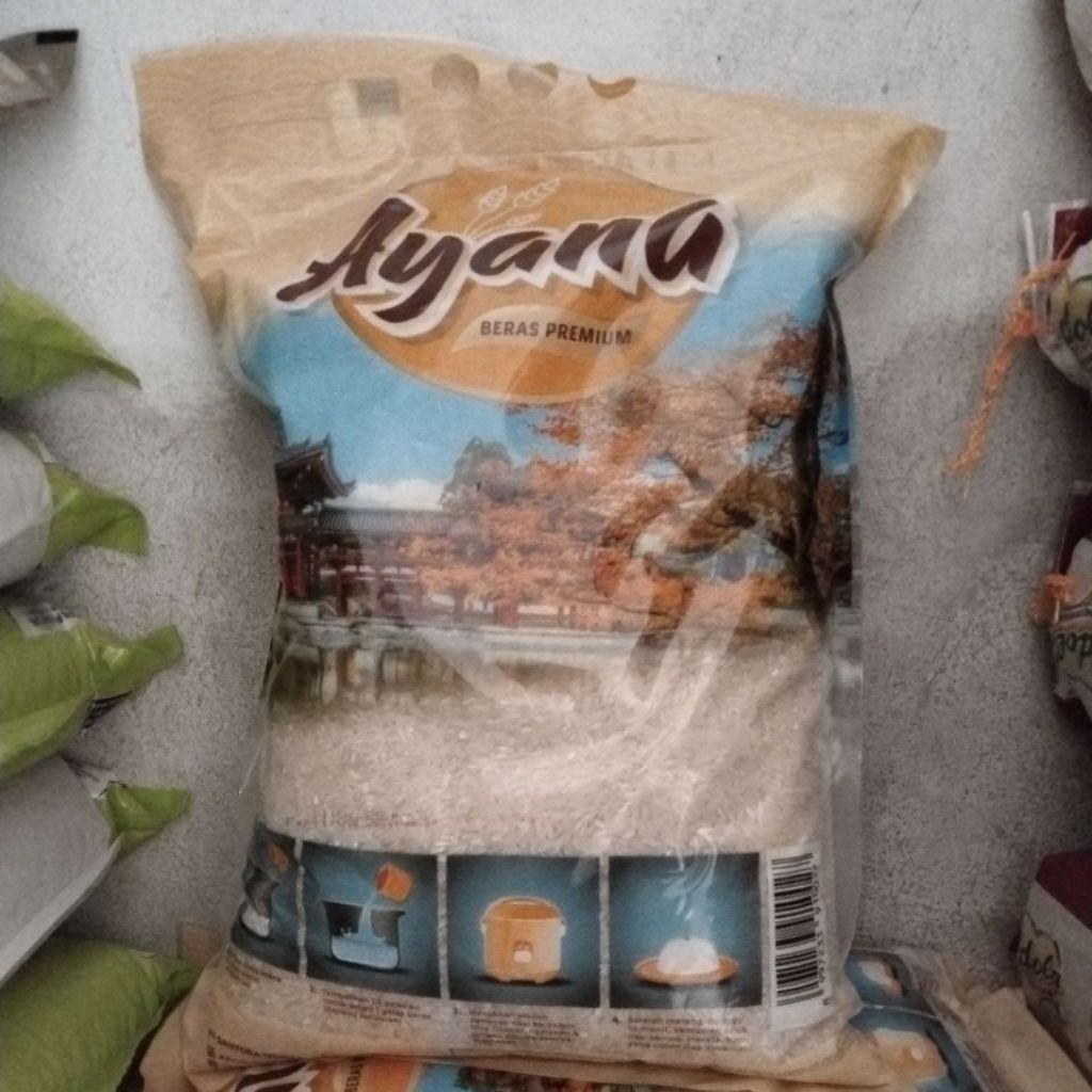 

Beras Ayana gold 5kg - free ongkir