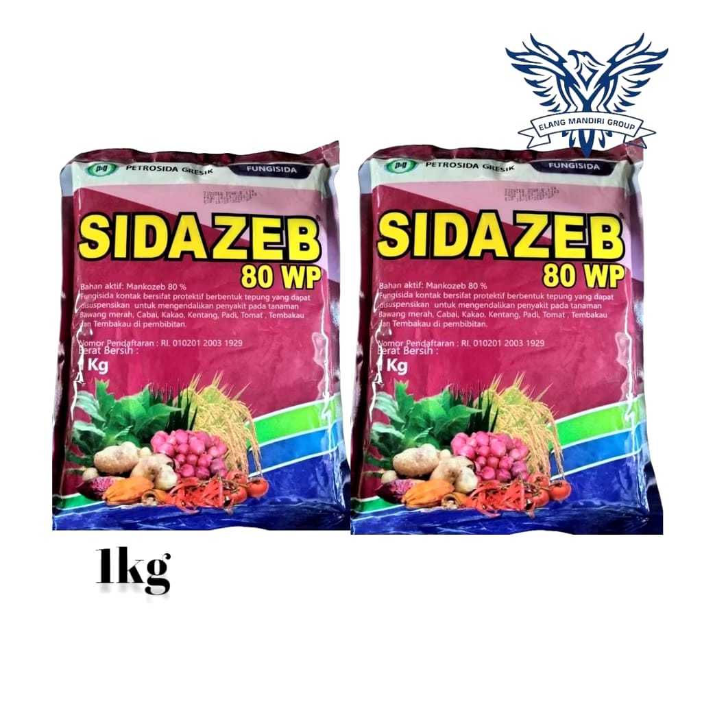 Fungisida SIDAZEB 80 WP 1kg MANKOZEB 80% PETROSIDA GRESIK YooZeb Dithane