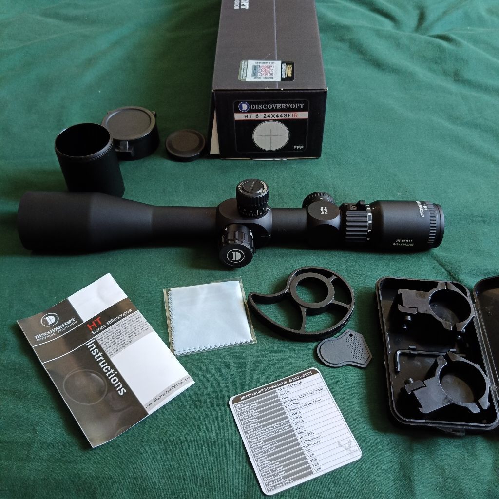 Telescope discovery HT gen II 6-24X44 SFIR-FFP