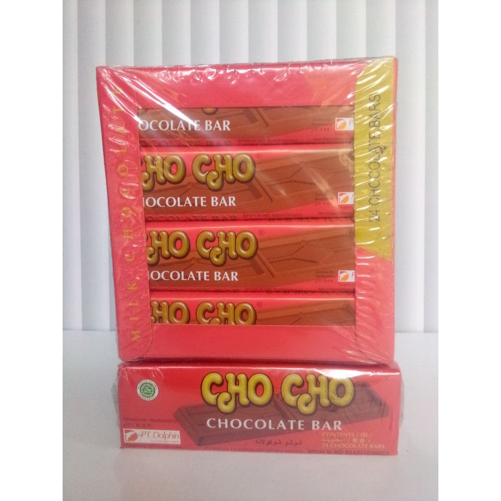 

[ BOX ] CHO CHO Chocolate Bar | Isi 24pcs/Box