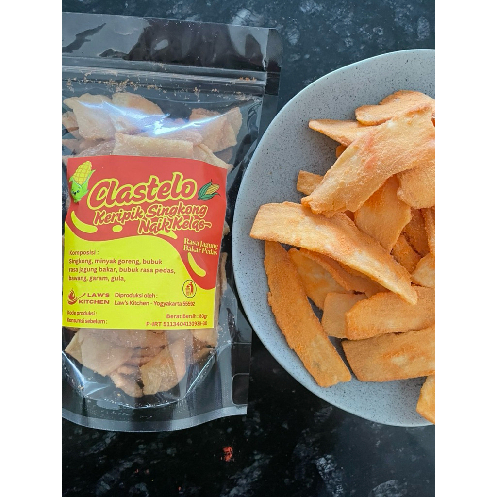 

CLASTELO Singkong Jagung Bakar Pedas