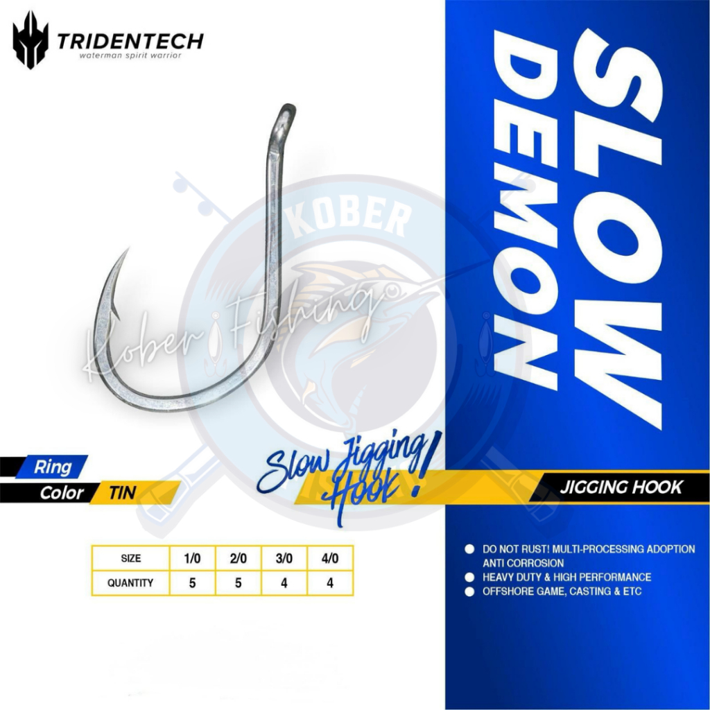 HOOK TRIDENTECH SLOW DEMON / JIGGING HOOK / KAIL JIGGING