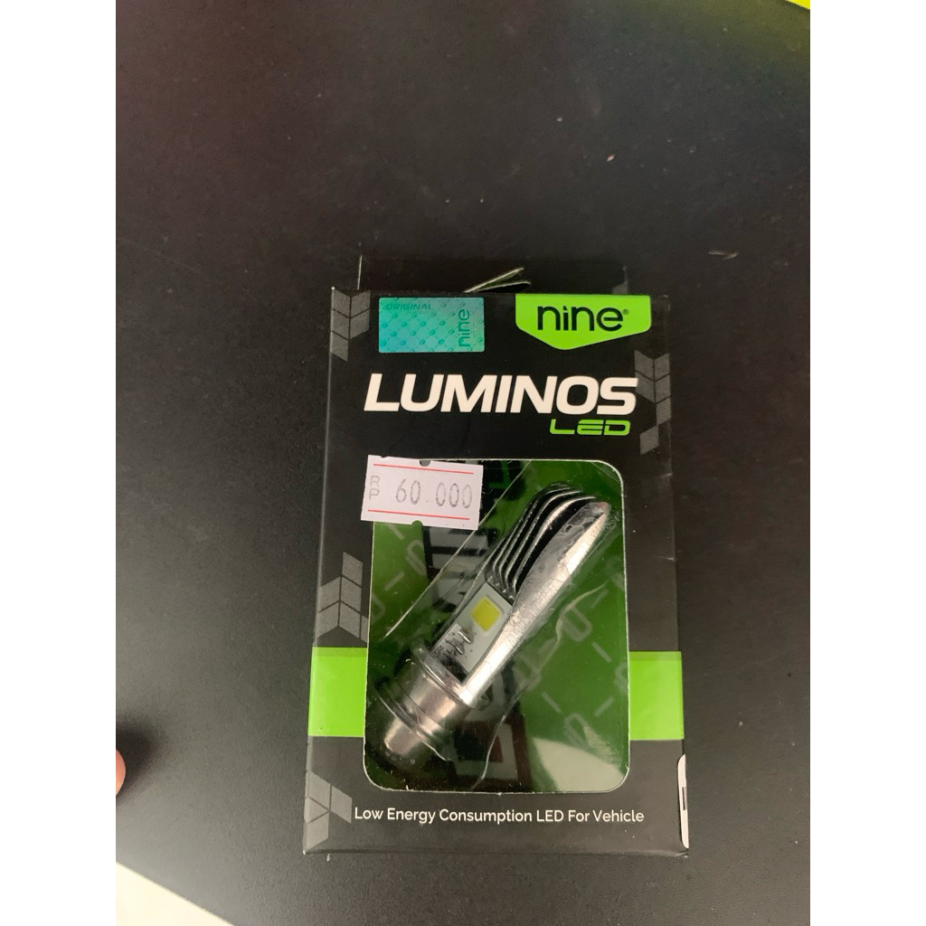 LUMINOS LED NINE LED LAMPU DEPAN MOTOR