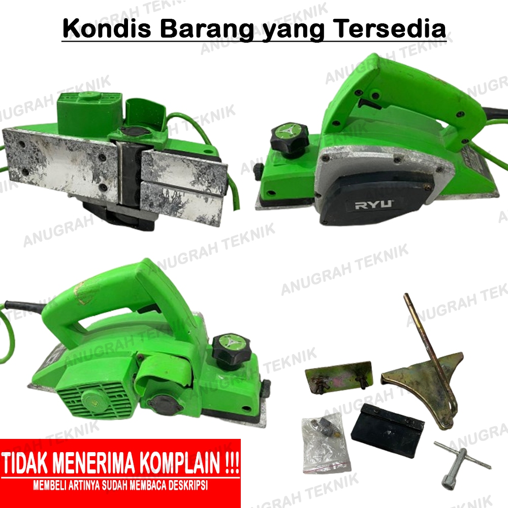 RYU Mesin Serut RPL 82-3A / Mesin Pasah / Mesin Sugu Ketam Kayu RYU by Tekiro