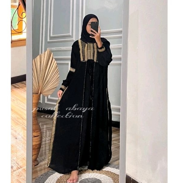 Promo murah abaya rompi padi abaya kekinian abaya gamis wanita abaya best seller abaya turkey abaya 
