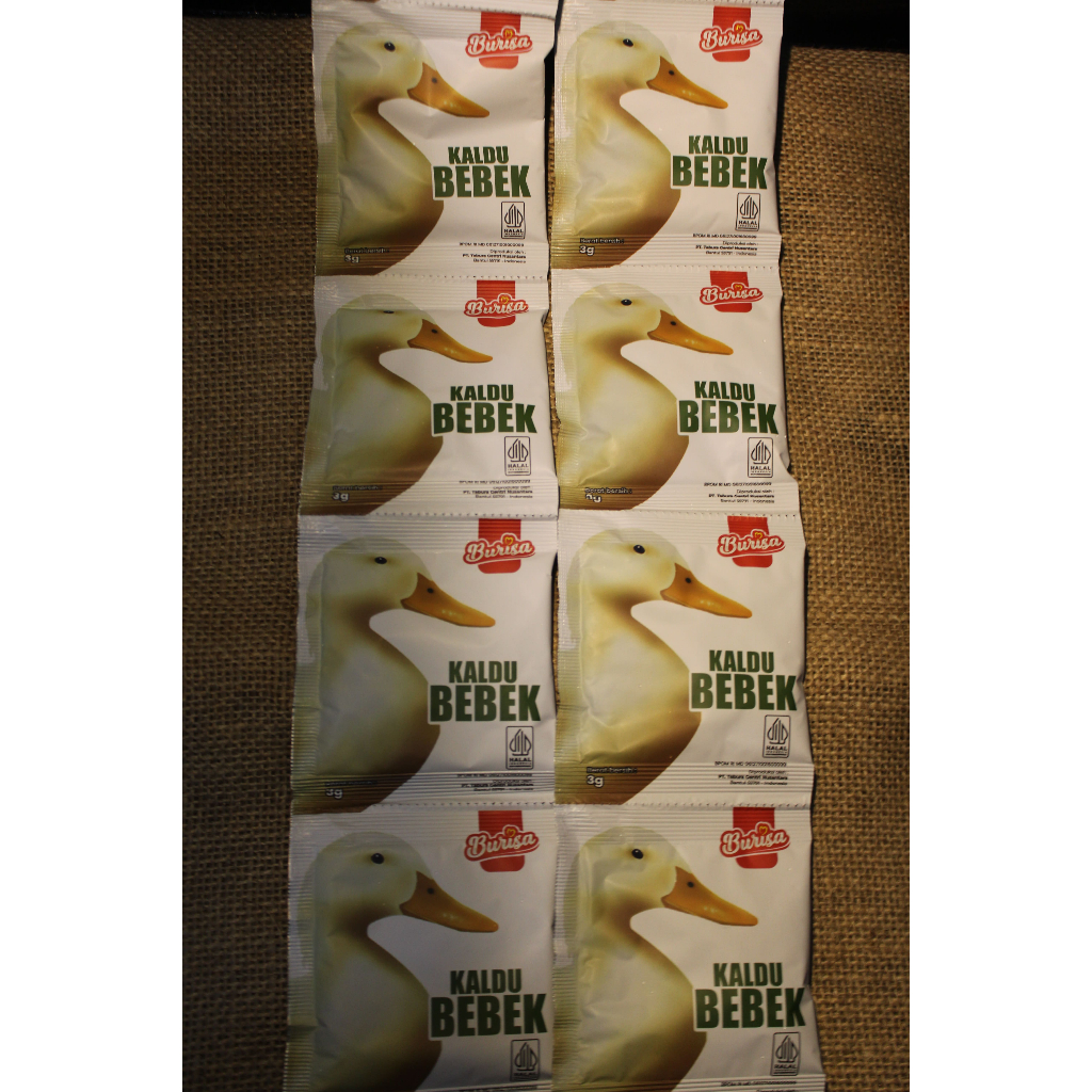 

Burisa Kaldu Bebek 4gr (Renteng isi 12pcs)