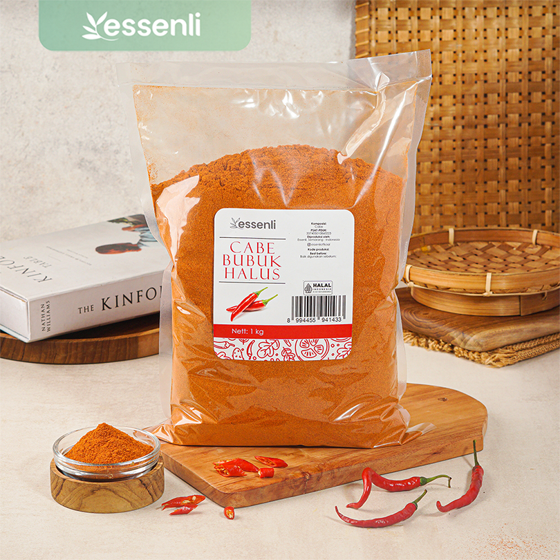 

ESSENLI Cabai Bubuk Halus 1Kg
