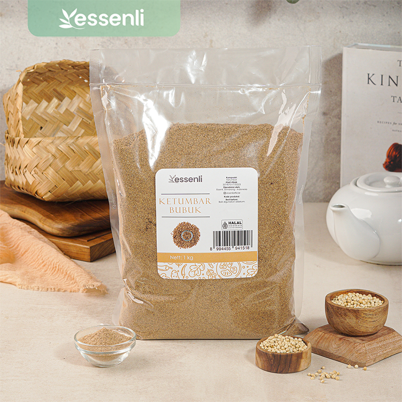 

ESSENLI Ketumbar Bubuk Bumbu Rempah 1Kg