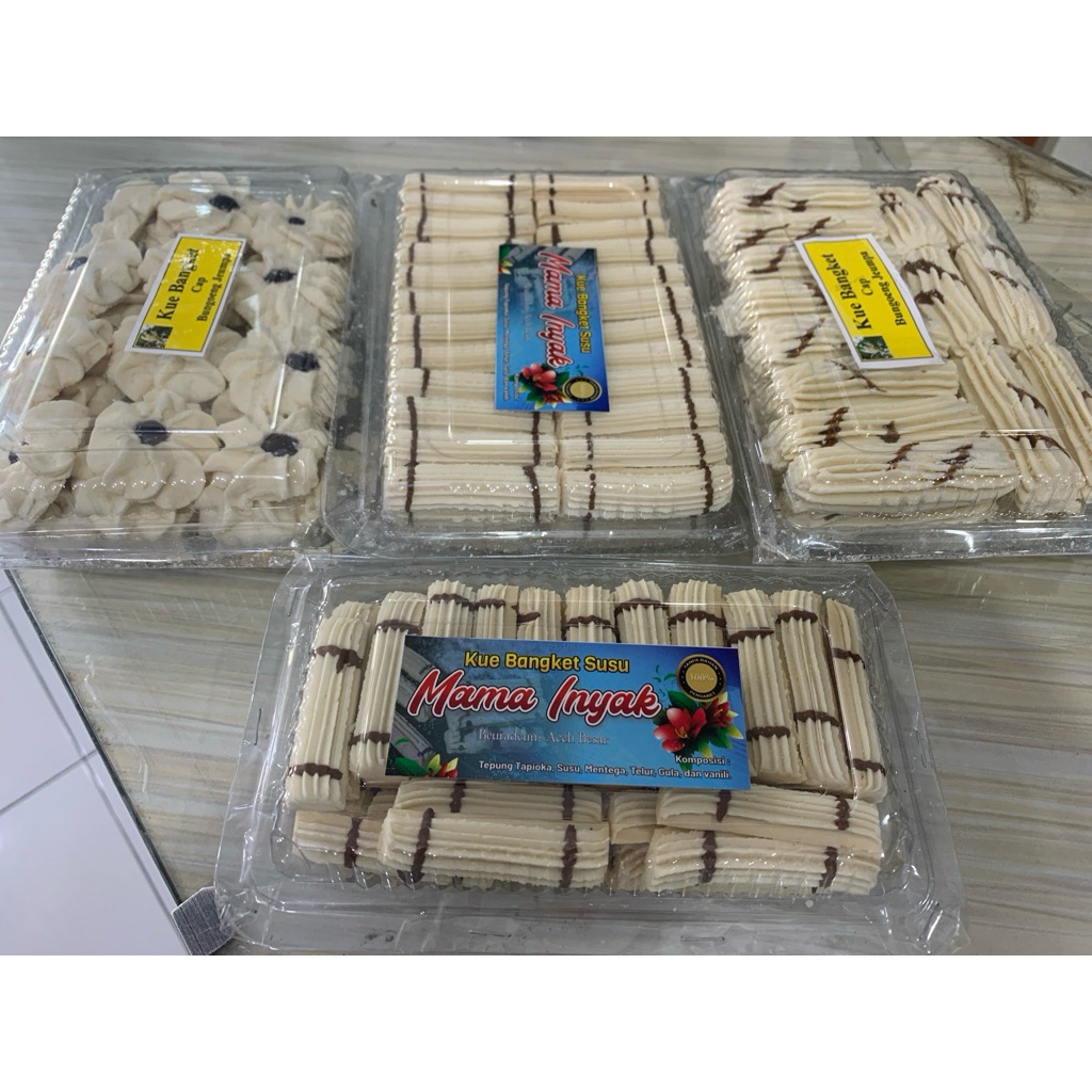

kue bangket susu/bangkit susu khas aceh