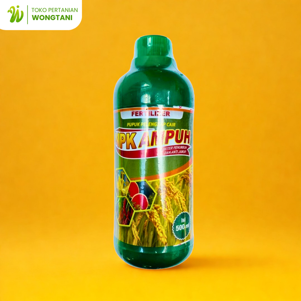 Pupuk Cair NPK AMPUH isi 500 Ml Original BINA AGRO MANDIRI Seimbang Untuk Daun Dan Buah