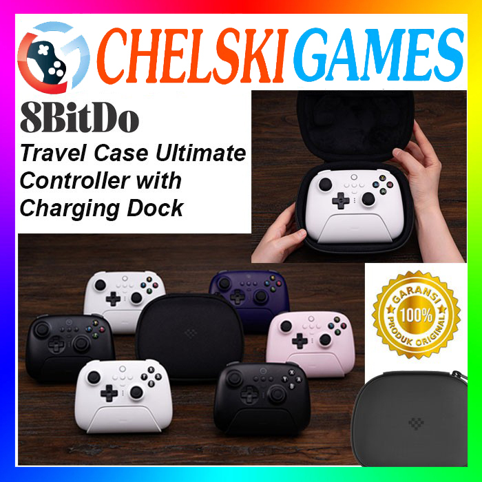 8Bitdo Travel Case Ultimate Controller with Charging Dock