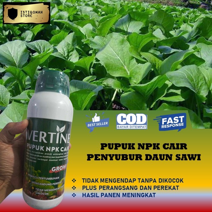 100% AMPUH VERTINE GROW 500ML Pupuk NPK Cair Penyubur Daun Sawi - Pupuk Cair Sawi Terbaik untuk Meny