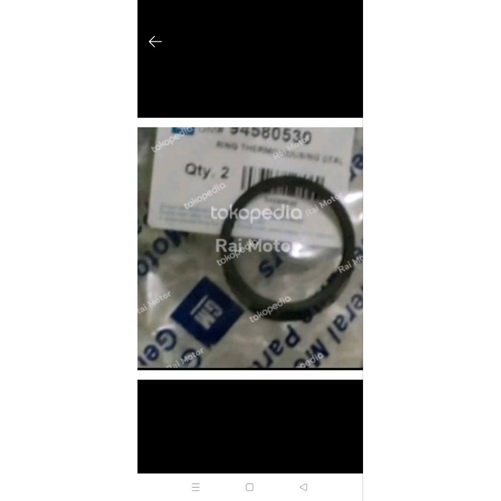 Seal Thermostat Chevrolet Aveo 2003-2010