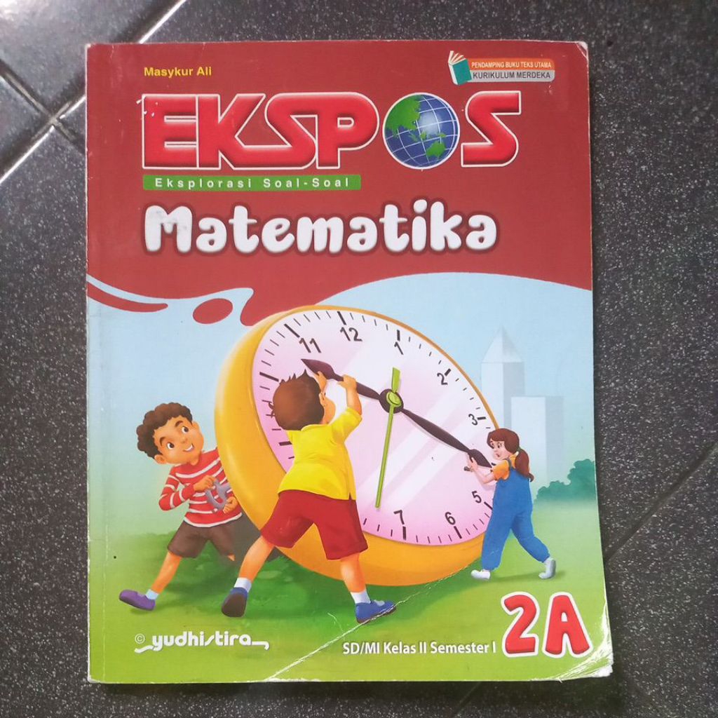 Buku EKSPOS Matematika Kelas 2 SD Yudhistira
