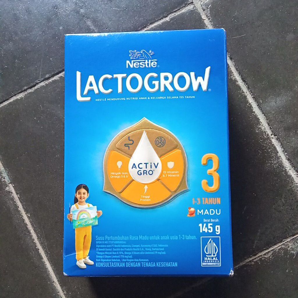 

lactogrow madu 145gr