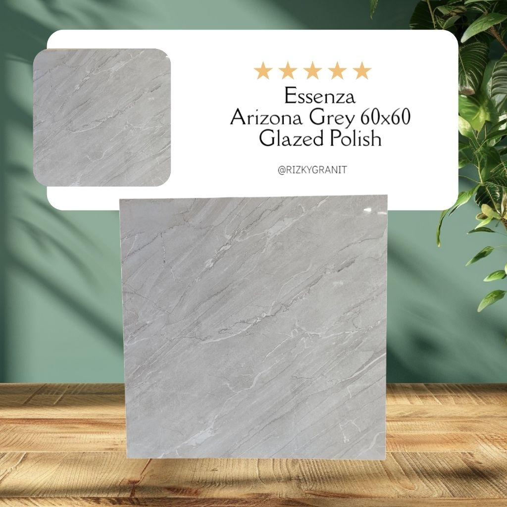 Granit Lantai 60x60 Essenza Arizona Grey