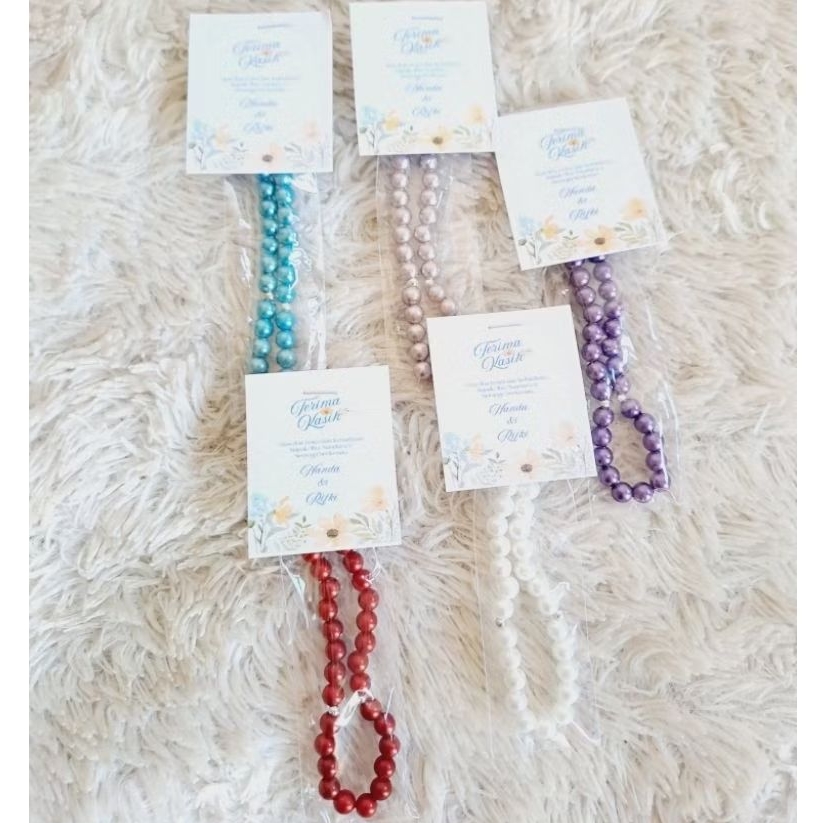 Souvenir nikahan tasbih mini/souvenir pengajian/souvenir umroh